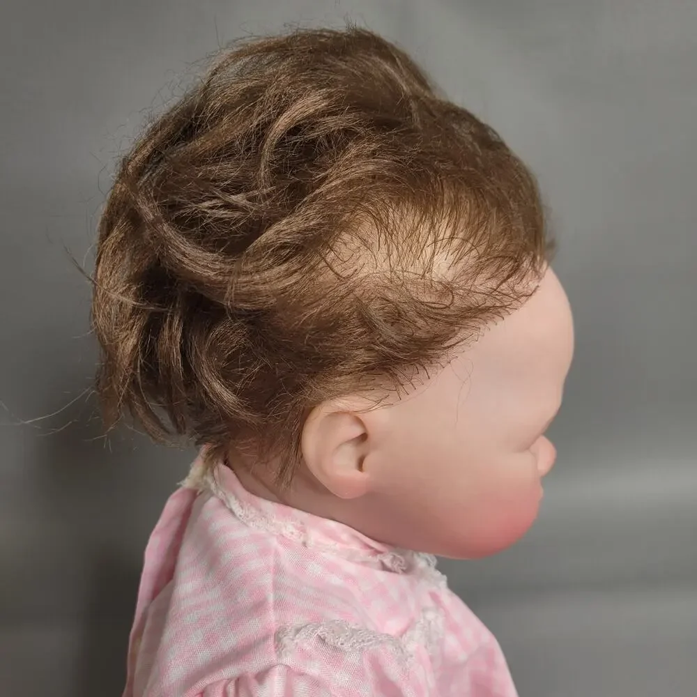 REBORN BABY DOLL by ANDREA ARCELLO Lifelike Realistic Girl Blue Eyes 18